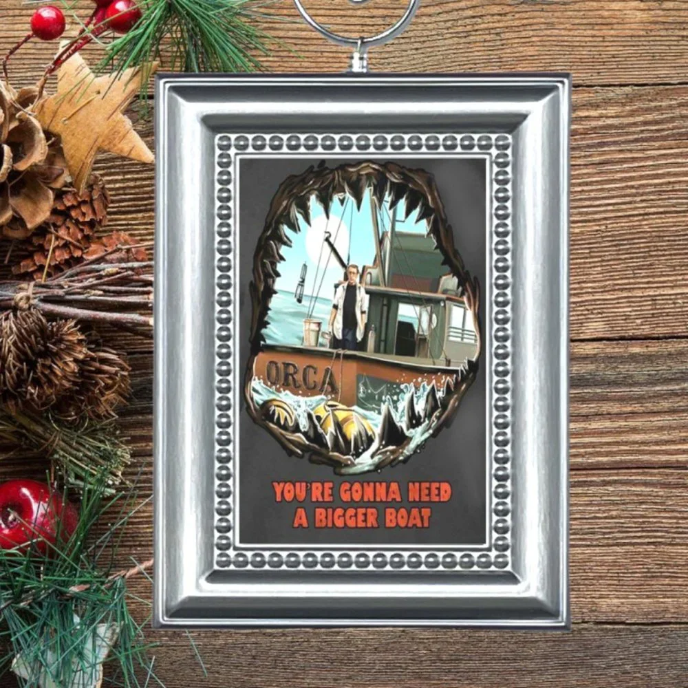 Jaws‎ Retro Movie Memorabilia Christmas Tree Ornament